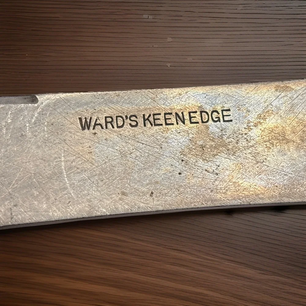 Vintage Ward's Keen Edge Butcher Slicing Knife 8